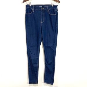 OLD NAVY Womens 6 Dark Wash High Rise Super Skinny Stretch Jeans LL6